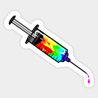 Rainbow Injection Sticker